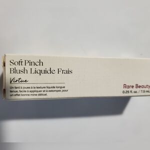 Rare Beauty Soft Pinch Liquid Blush Mini Virtue Nude Coral Dewy Blush 7.5ml New